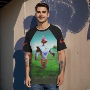 Gizmoduck DuckTales O-Neck T-Shirt | 190GSM Cotton