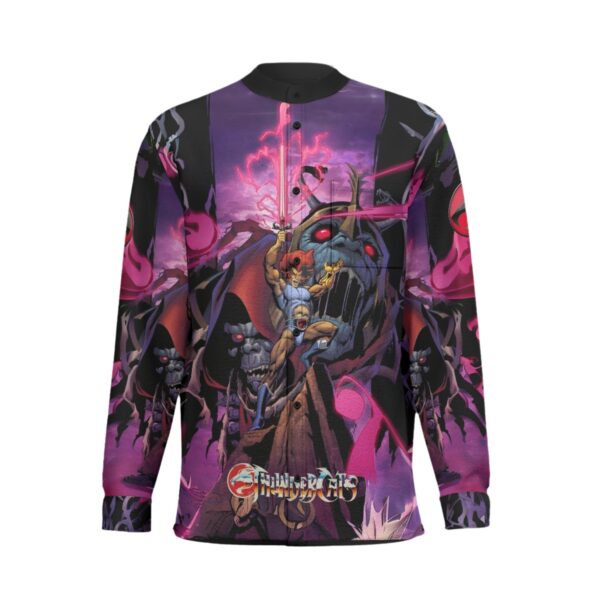 Thundercats Long-Sleeved Imitation Linen Shirt