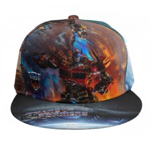 Transformers Optimus Prime Baseball Cap With Flat Brim