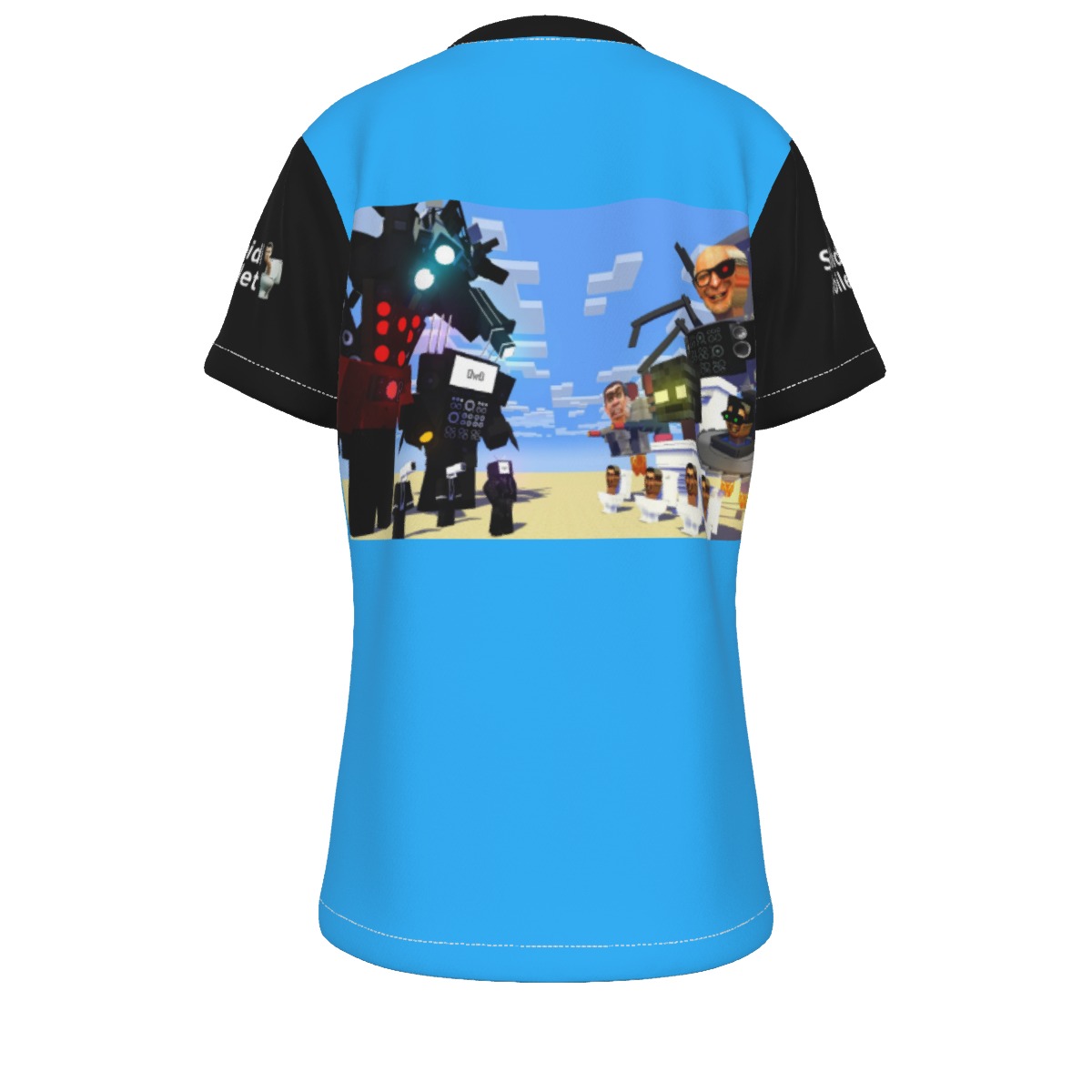 Kids Skibidi Toilet Titan Speakerman Characters Shirt - Image 2