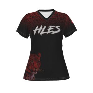 Womens Hoffman Lane Elementary School V-neck Women's T-shirt