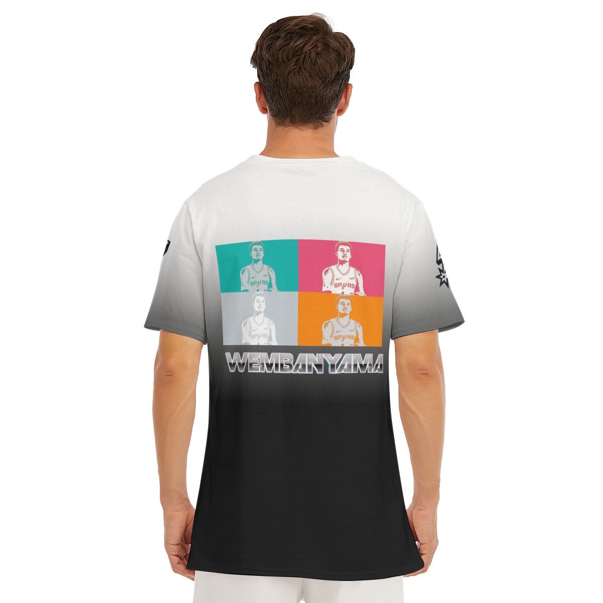 San Antonio Spurs Wembanyama T-Shirt | 190GSM Cotton - Image 4