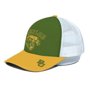 Baylor Bears Throwback Cap With White Half-mesh