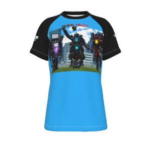 Kids Skibidi Toilet Titan Speakerman Characters Shirt