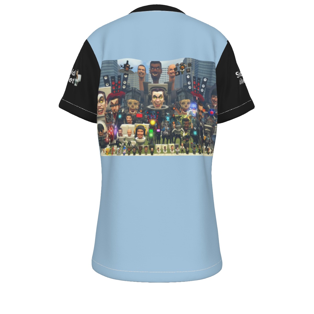 Kids Skibidi Toilet Characters Shirt - Image 2