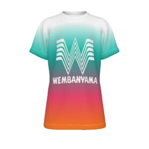 Kids San Antonio Spurs Wembanyama T-Shirt