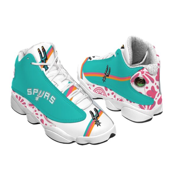 San Antonio Spurs Basketball Shoes With Thick Soles Fiesta Colors