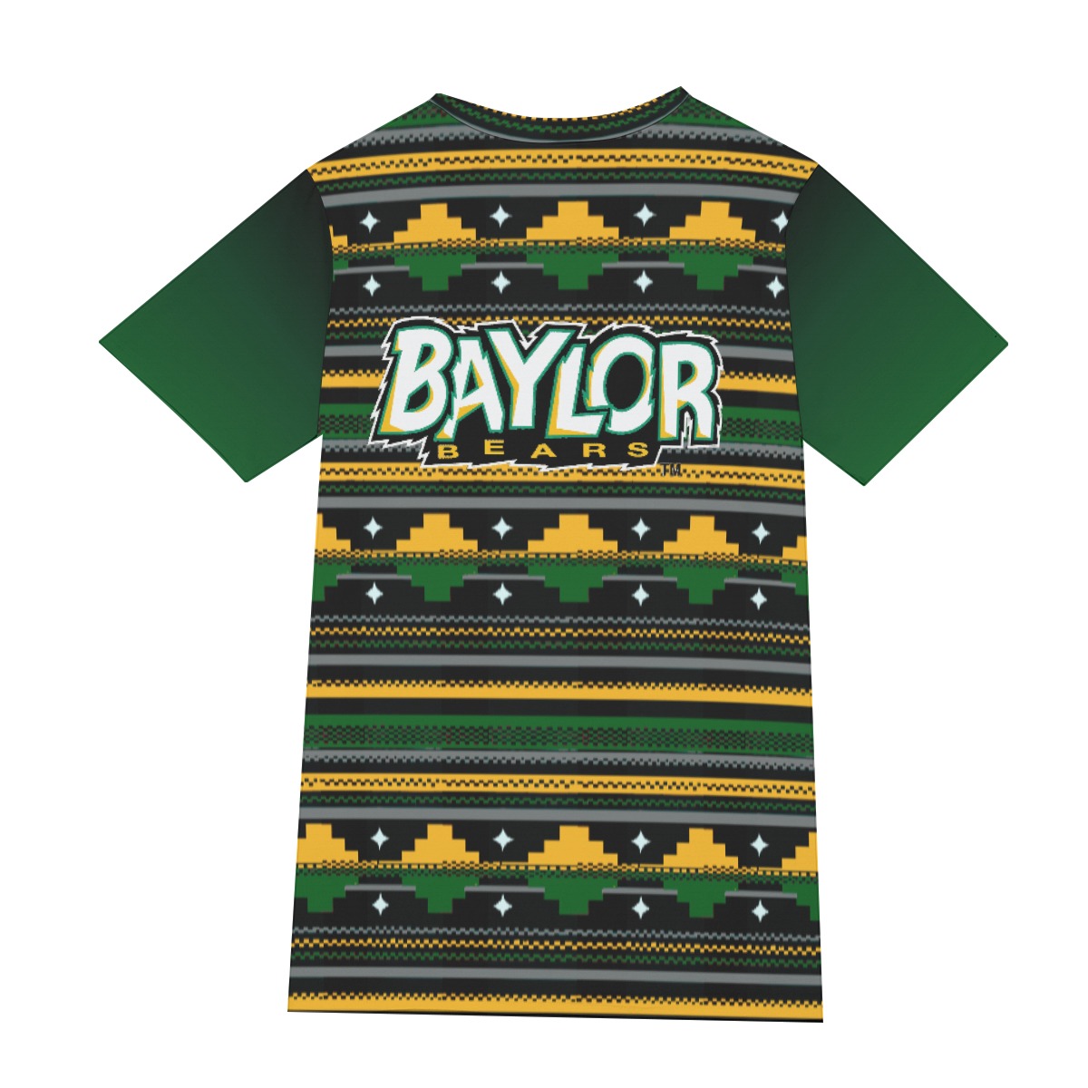 Baylor Bears Sic Em Bears O-Neck T-Shirt | 190GSM Cotton - Image 6