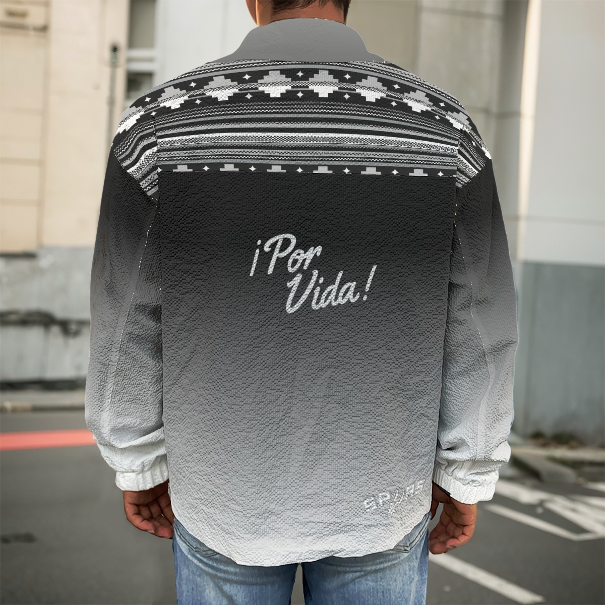 San Antonio Spurs Casual Lapel Jacket - Image 3