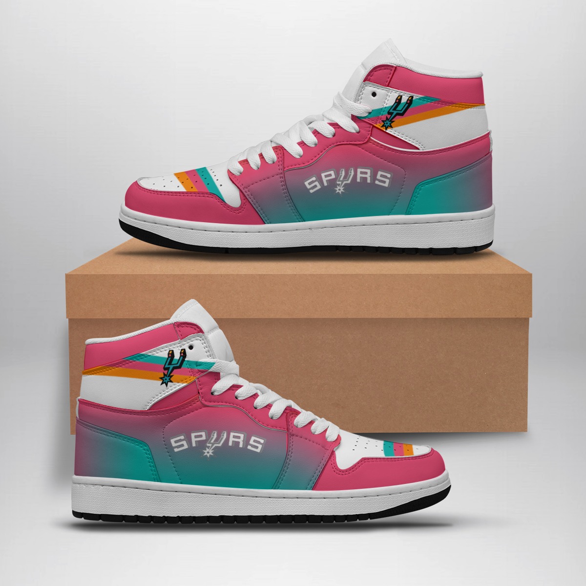 San Antonio Spurs Fiesta Colors Shoes