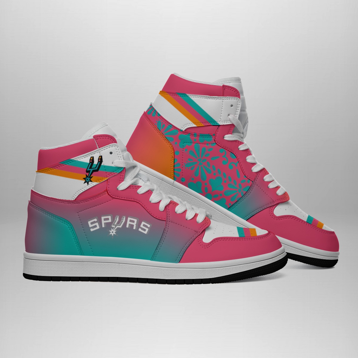 San Antonio Spurs Fiesta Colors Shoes - Image 3
