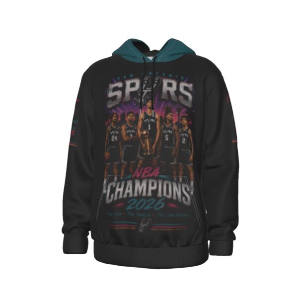 2026 San Antonio Spurs Championship Pullover Hoodie
