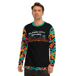San Antonio Spurs Long Sleeve T-Shirt | 190GSM Cotton