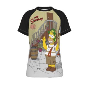 Kid's Chespitiro Chavo Simpsons T-Shirt