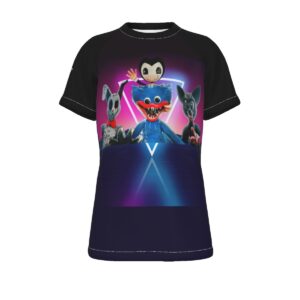 Kid's Huggy Wuggy Youtube Characters Poppy Playtime T-Shirt