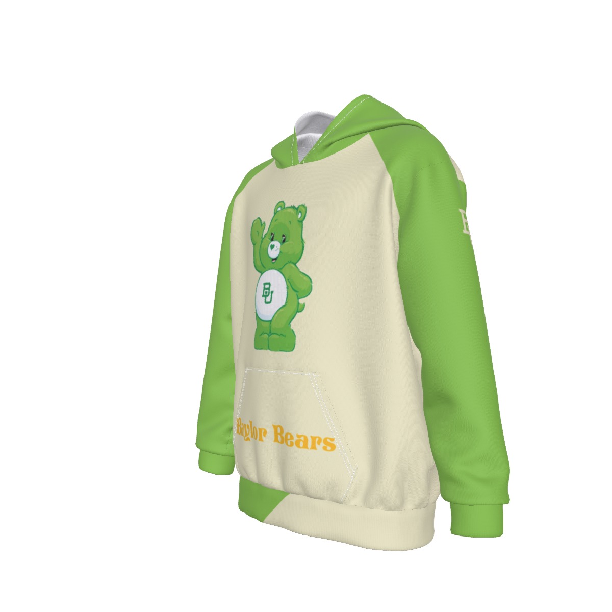 Kid's Baylor Care Bears Hoodie - Image 4