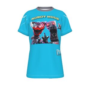 Kid's Huggy Wuggy Boxy Boo Robot Mode T-Shirt