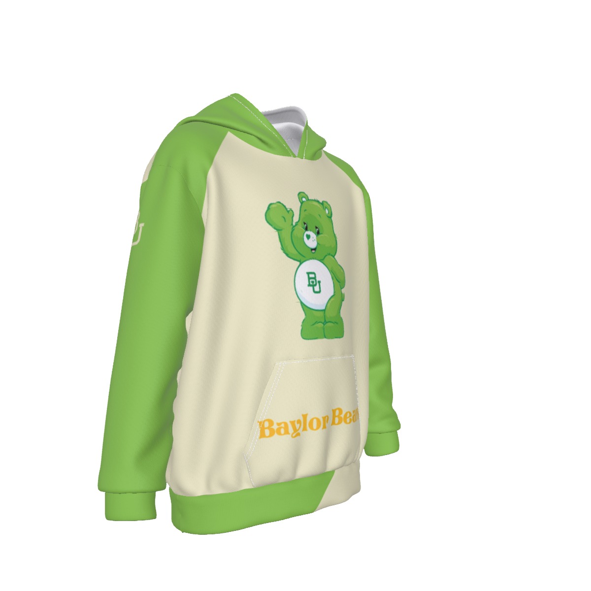 Kid's Baylor Care Bears Hoodie - Image 3
