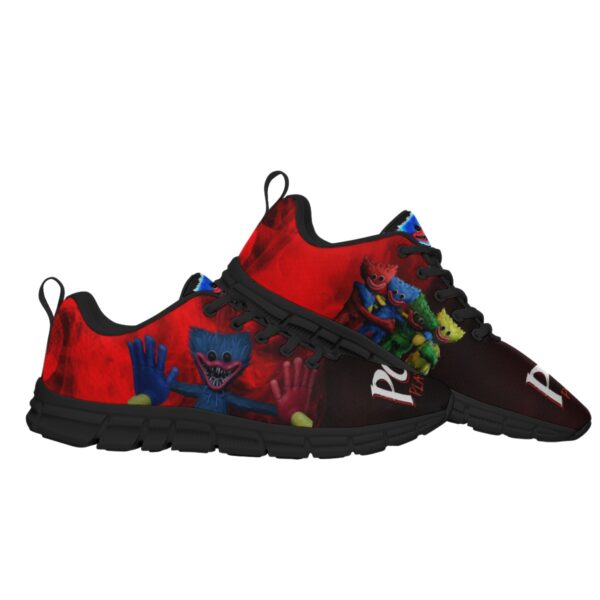 Adult Huggy Wuggy Poppy Playtime Sports Shoes With Black Sole