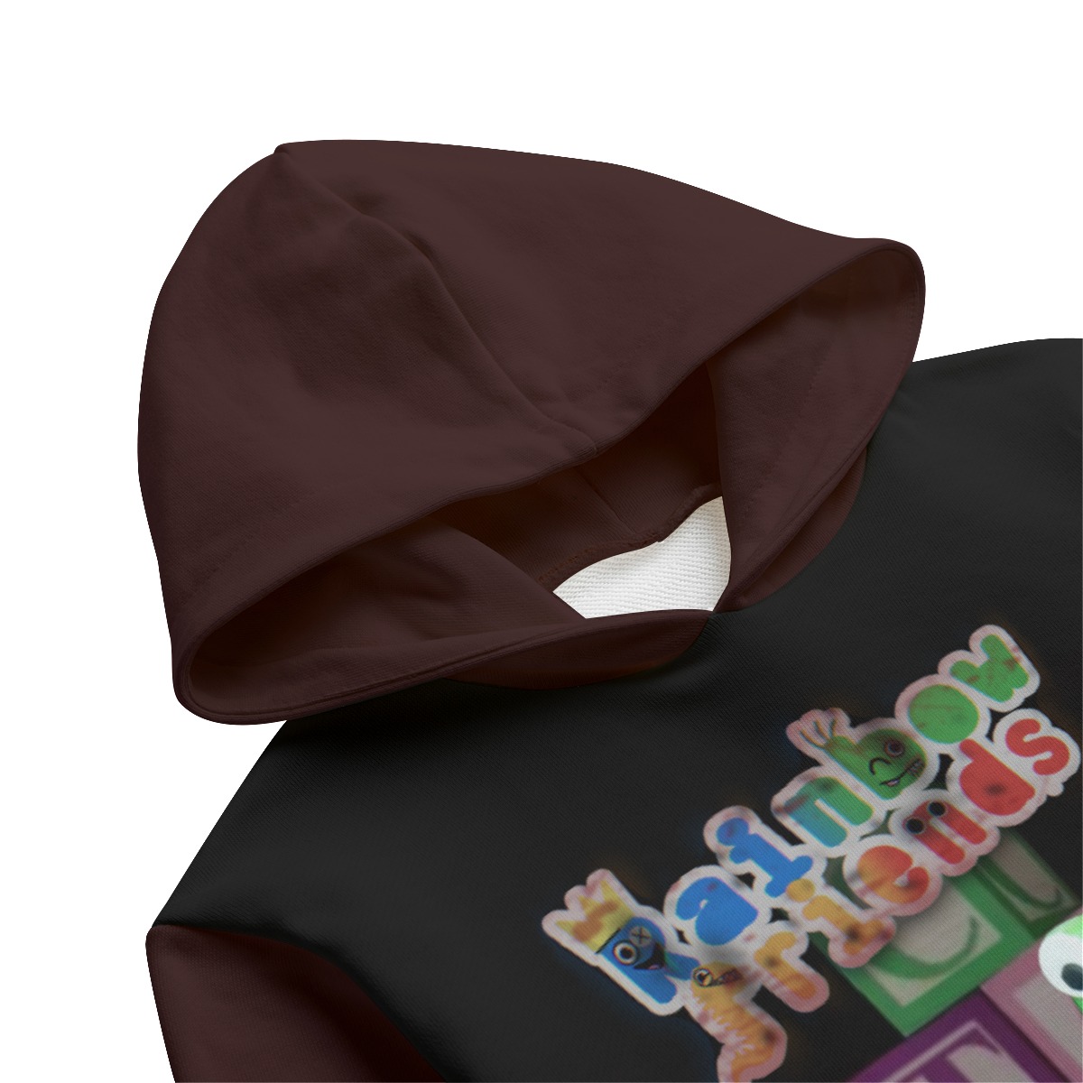 Kid's Rainbow Friends Pullover Hoodie | 310GSM Cotton - Image 3