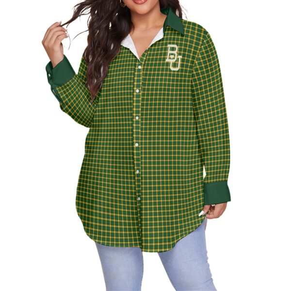 Women’s Baylor Bears Shirt With Long Sleeve (Plus Size)