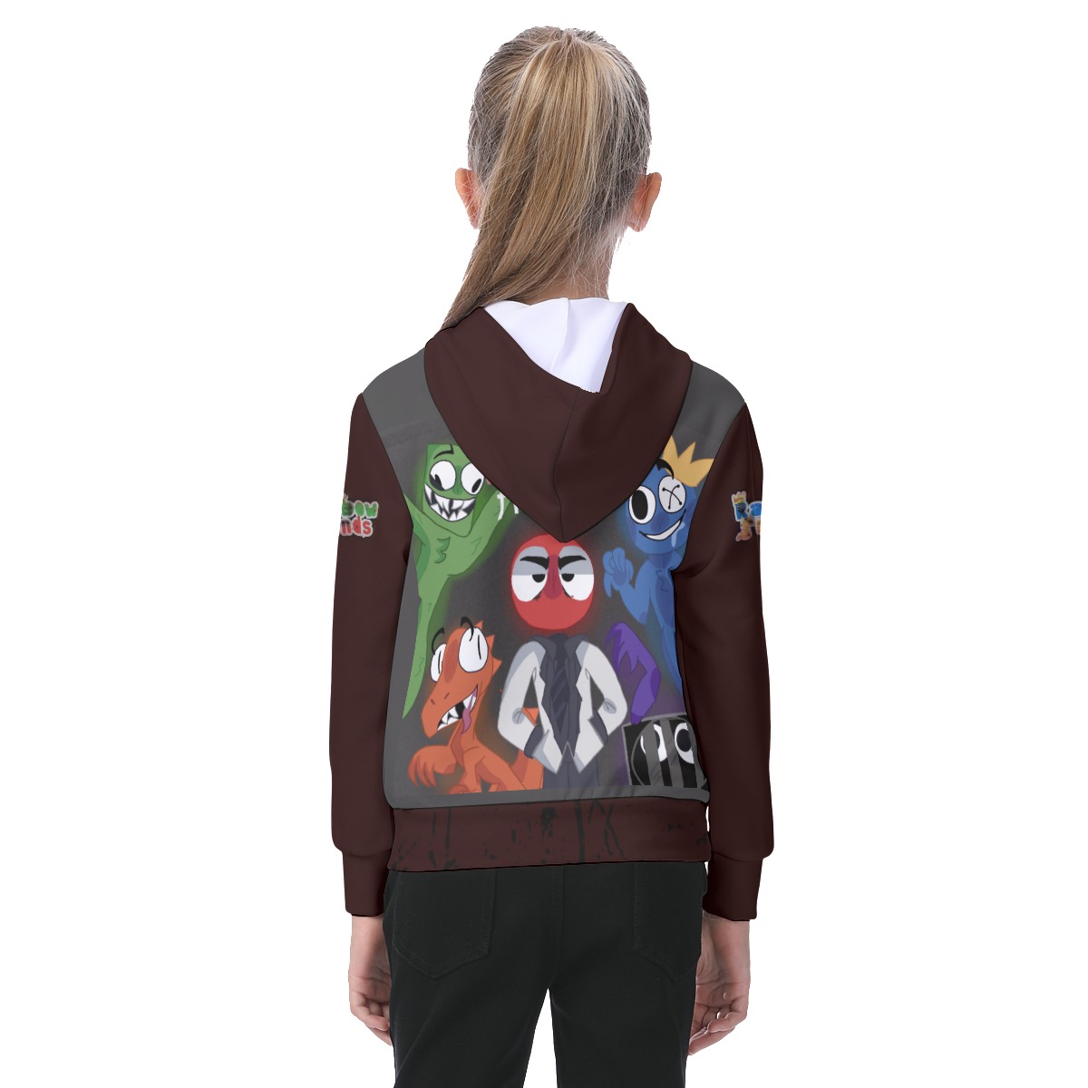 Kid's Rainbow Friends Hoodie - Image 4