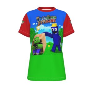 Kid's Rainbow Friends Blue Roblox T-Shirt