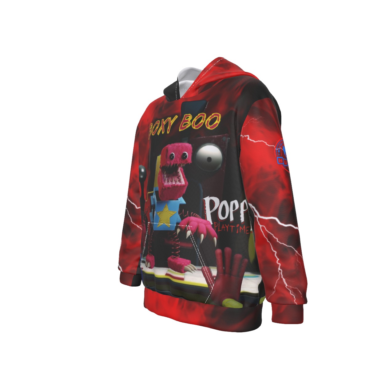 Kid's Boxy Boo Poppy Playtime Hoodie - Image 4
