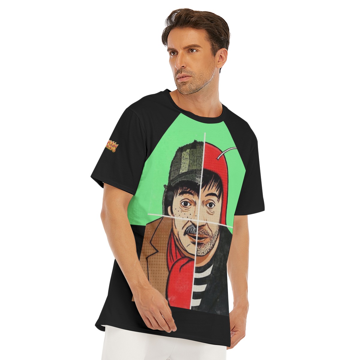 Men's Chespirito Chapulin Colorado T-Shirt | 190GSM Cotton - Image 2