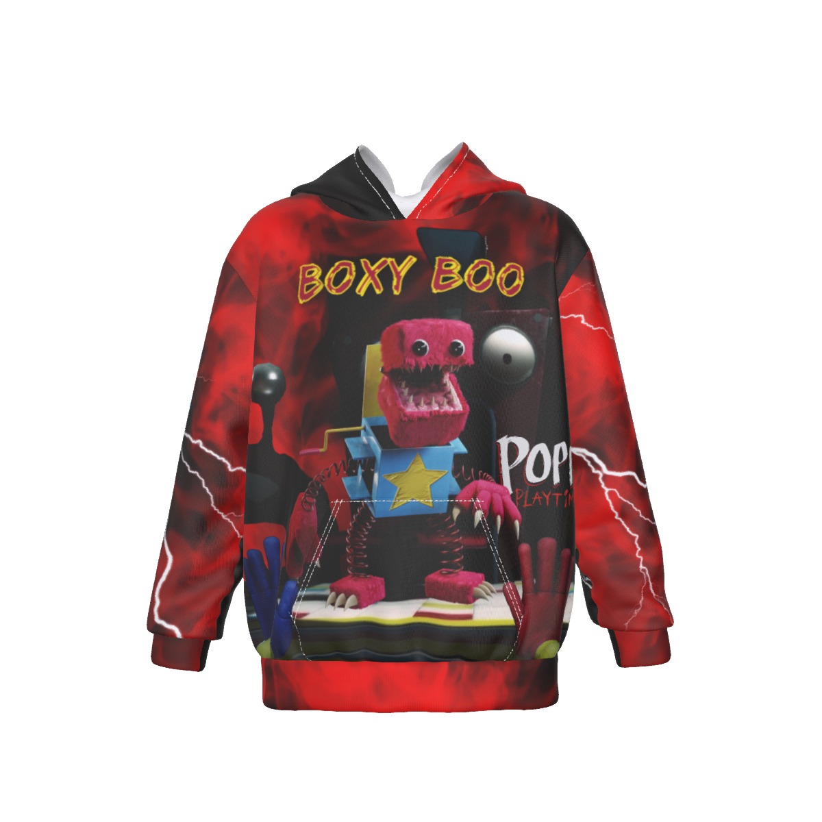 Kid's Boxy Boo Poppy Playtime Hoodie
