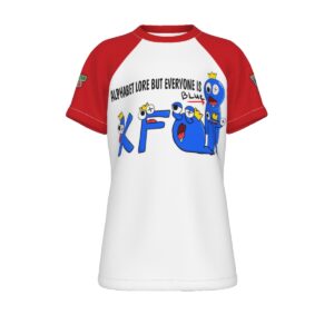 Kid's Alphabet Lore Rainbow Friends T-Shirt