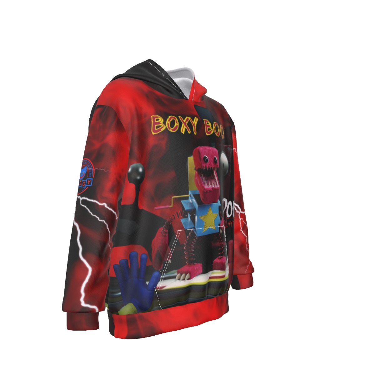 Kid's Boxy Boo Poppy Playtime Hoodie - Image 3